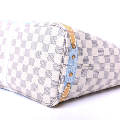 Louis Vuitton Damier Azur Summer Trunks Forte Dei Marmi Neo Neverfull MM 8 of 18