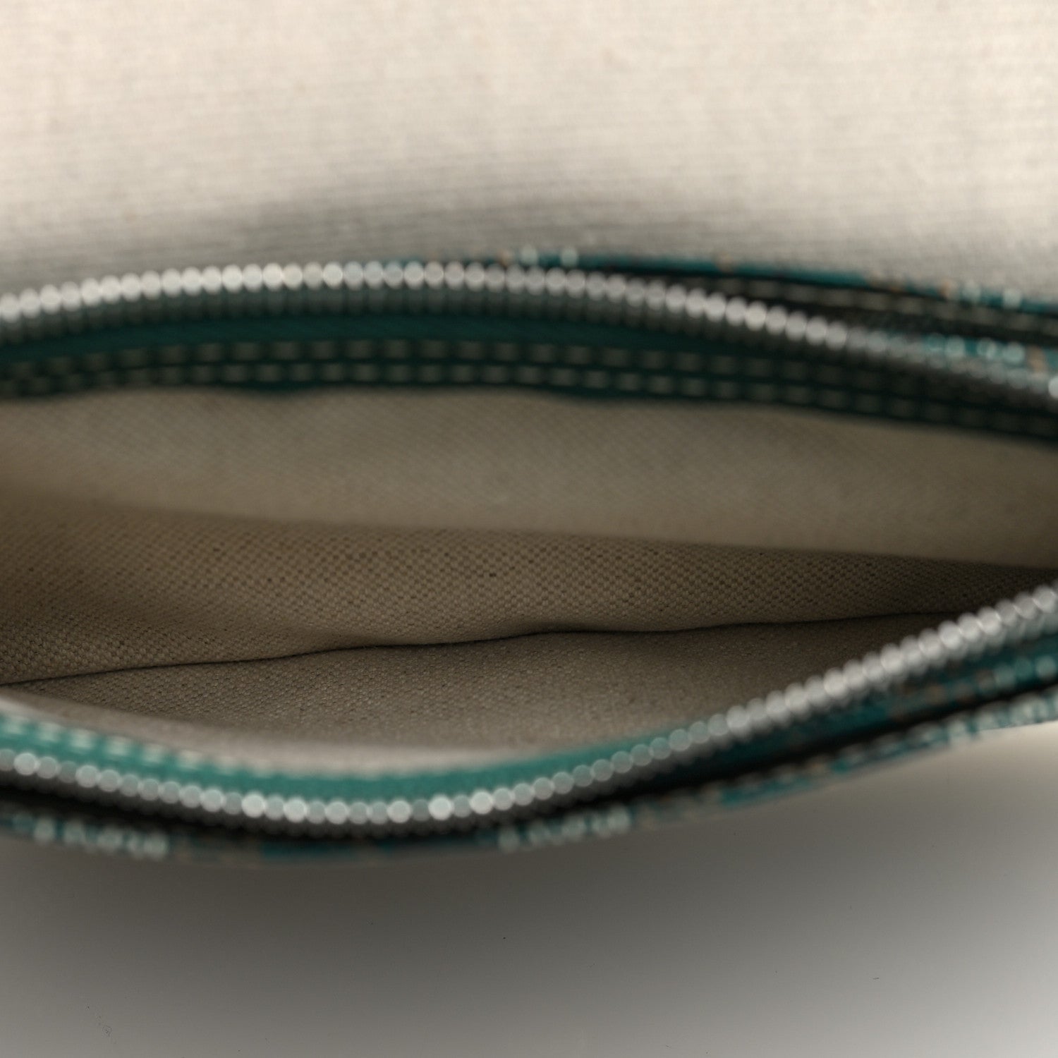Goyard Goyardine Plumet Wallet Clutch Green 5 of 11