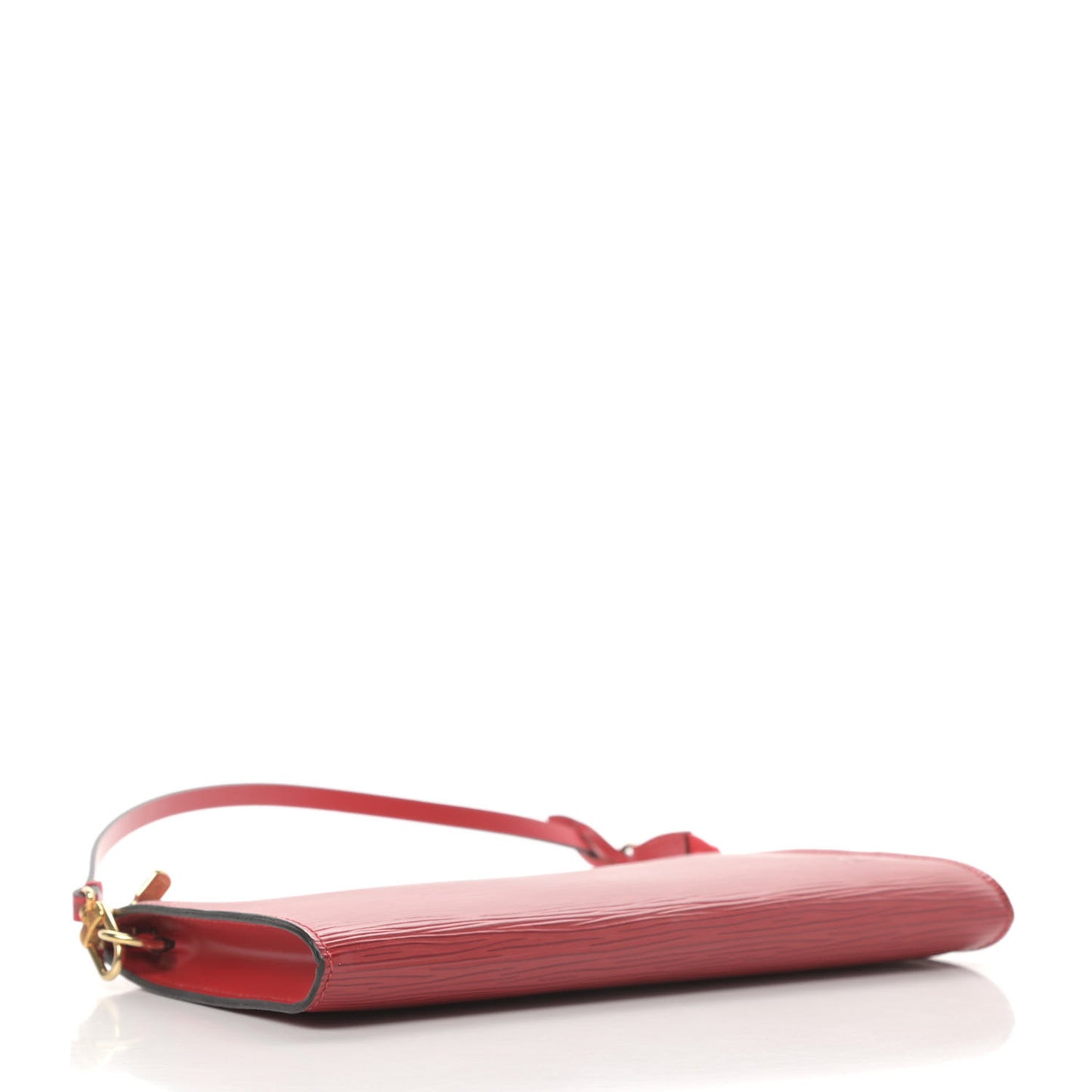 Epi Pochette Accessories 24 Castillan Red