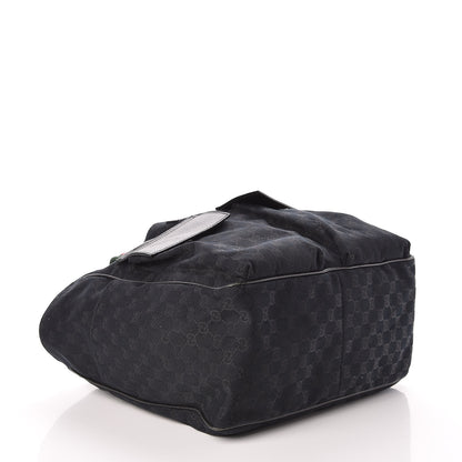 Gucci GG Monogram Medium Web Handle Double Pocket Tote Black 4 of 16