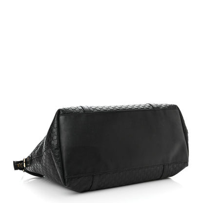 Gucci Soft Microguccissima Dome Satchel Black 4 of 19