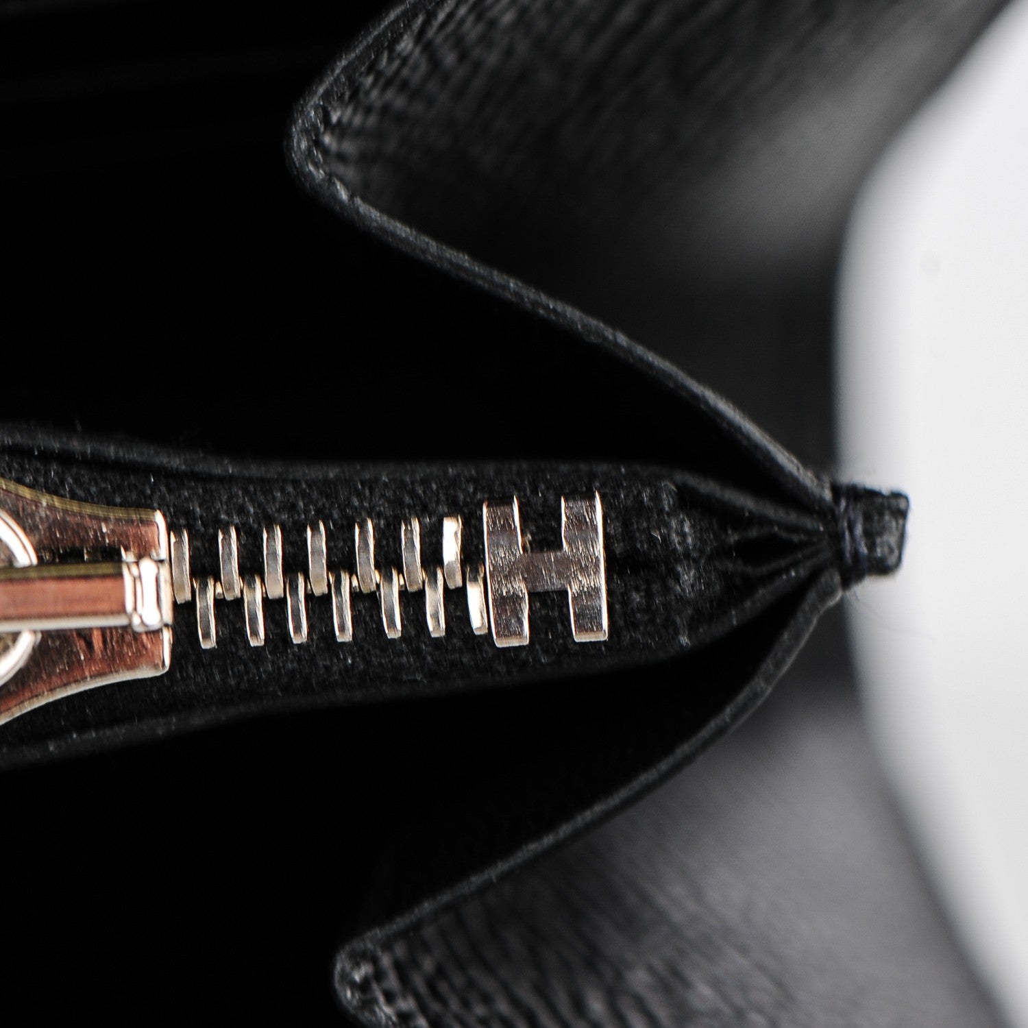 Hermes Epsom Kelly Longue Wallet Black 2 of 11
