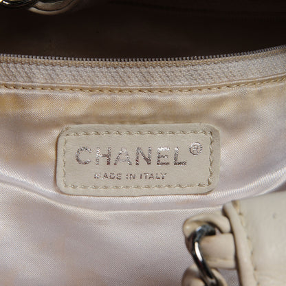 Chanel Calfskin Baby Coco Cabas White 6 of 8
