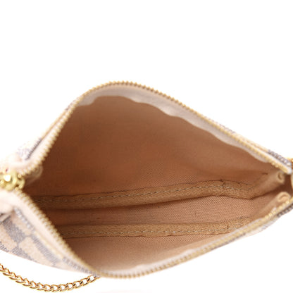 Louis Vuitton Damier Azur Mini Pochette Accessories 5 of 10