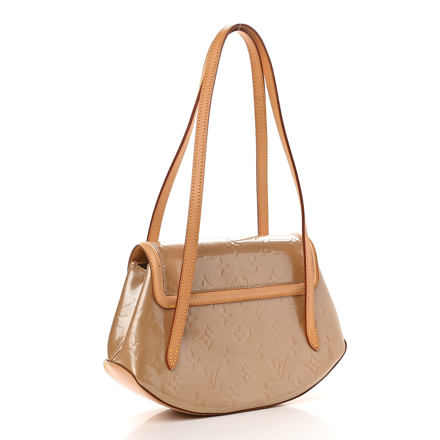Louis Vuitton Vernis Biscayne Bay PM Noisette 3 of 10