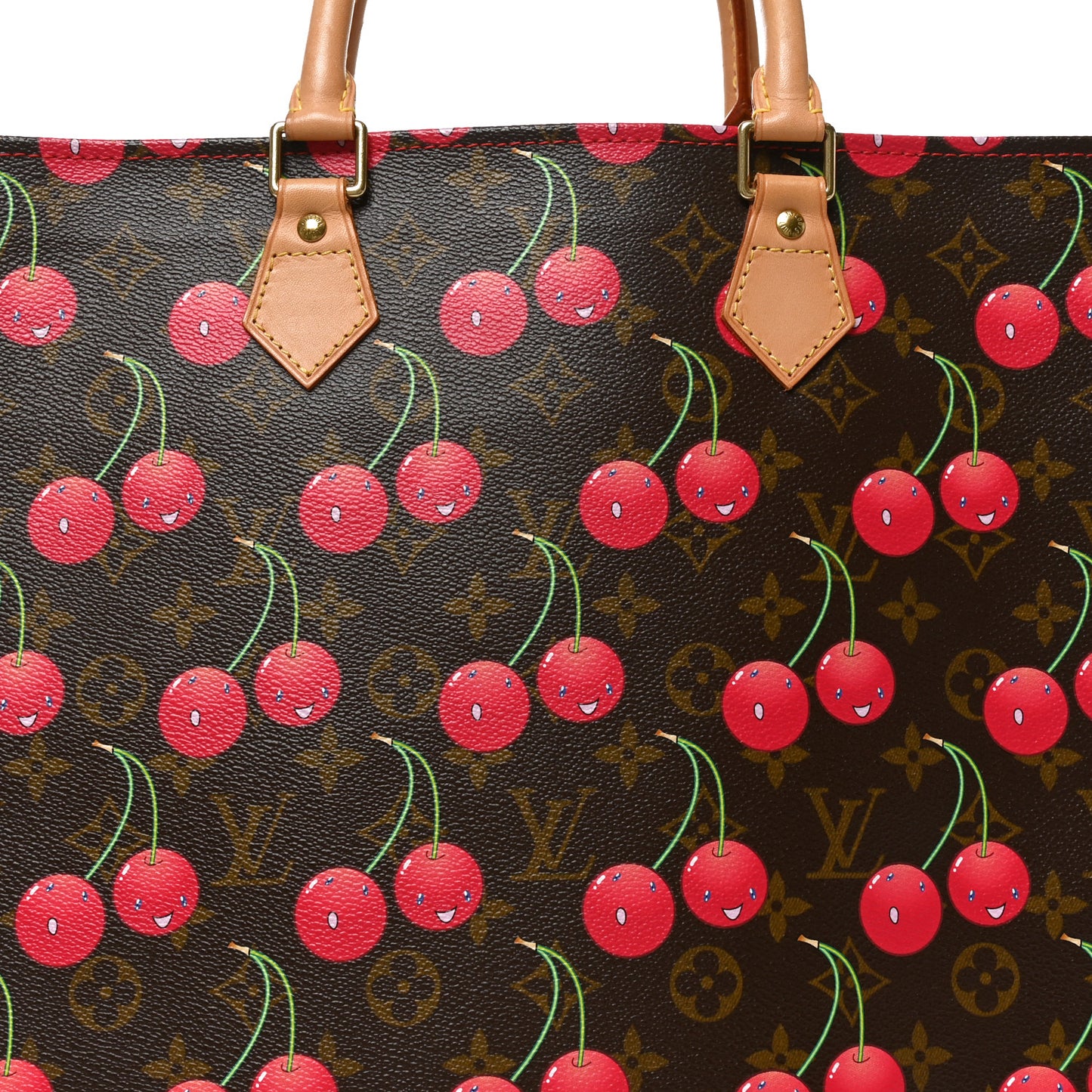 Monogram Cerises Sac Plat