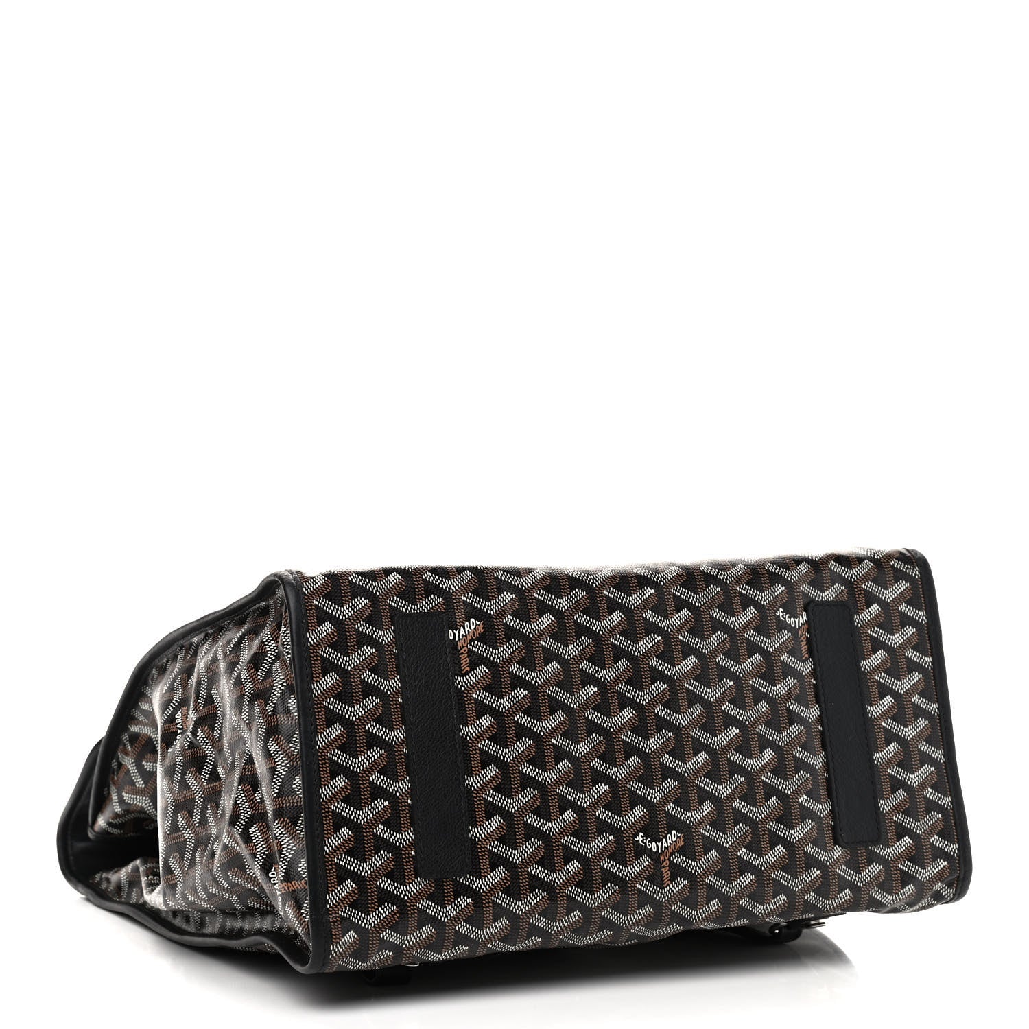 Goyard Goyardine Saint Leger Soft Briefcase Backpack Black 4 of 8
