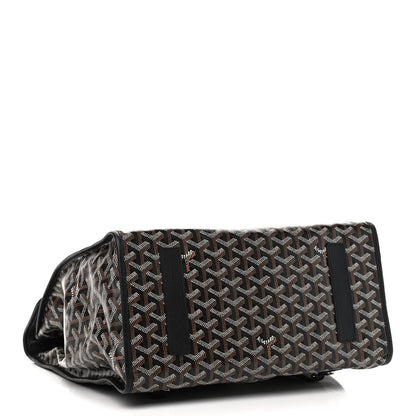 Goyard Goyardine Saint Leger Soft Briefcase Backpack Black 4 of 8