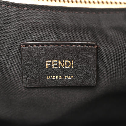 Fendi Vitello Grace Matte Small Fendigraphy Hobo Bag White Ice 6 of 10