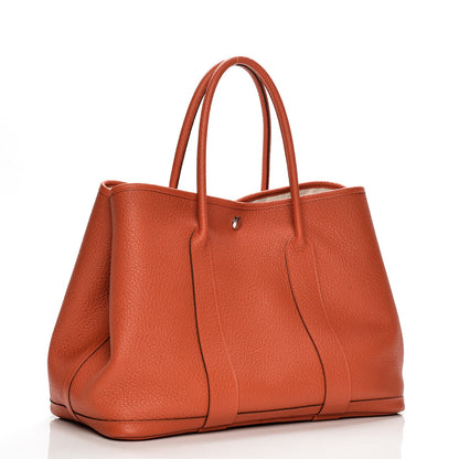 Hermes Vache Country Garden Party 36 MM Capucine 2 of 7