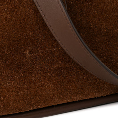 Prada Scamosciato Darling Shoulder Bag Cacao 12 of 13