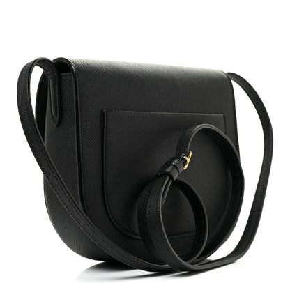 Celine Grained Calfskin Small Trotteur Black 3 of 10