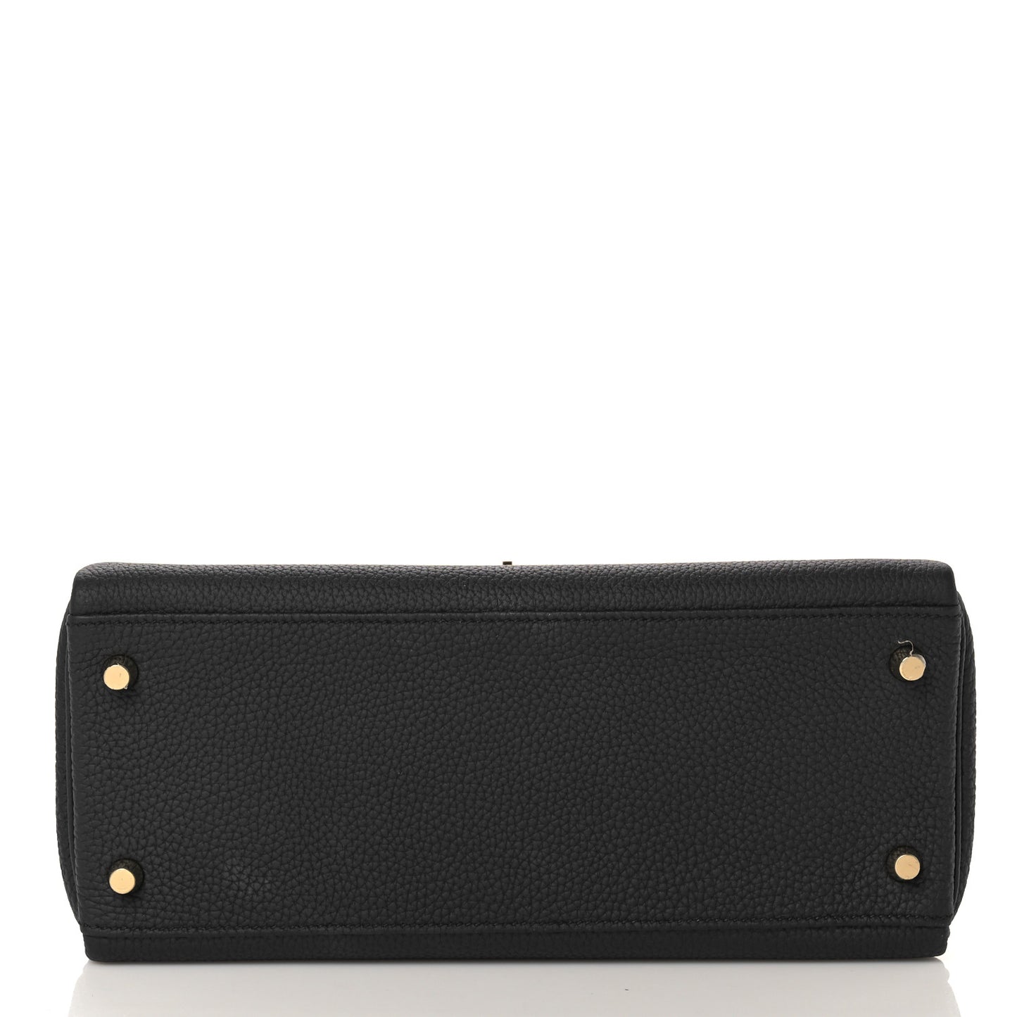 Togo Matte Alligator Kelly Retourne Touch 28 Black