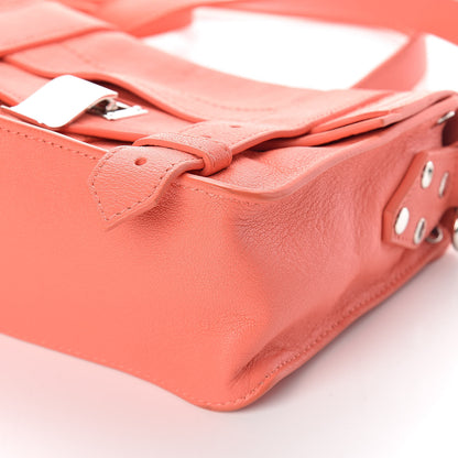 Proenza Schouler Lambskin PS1 Mini Pouch Messenger Bag Neon Coral 9 of 9