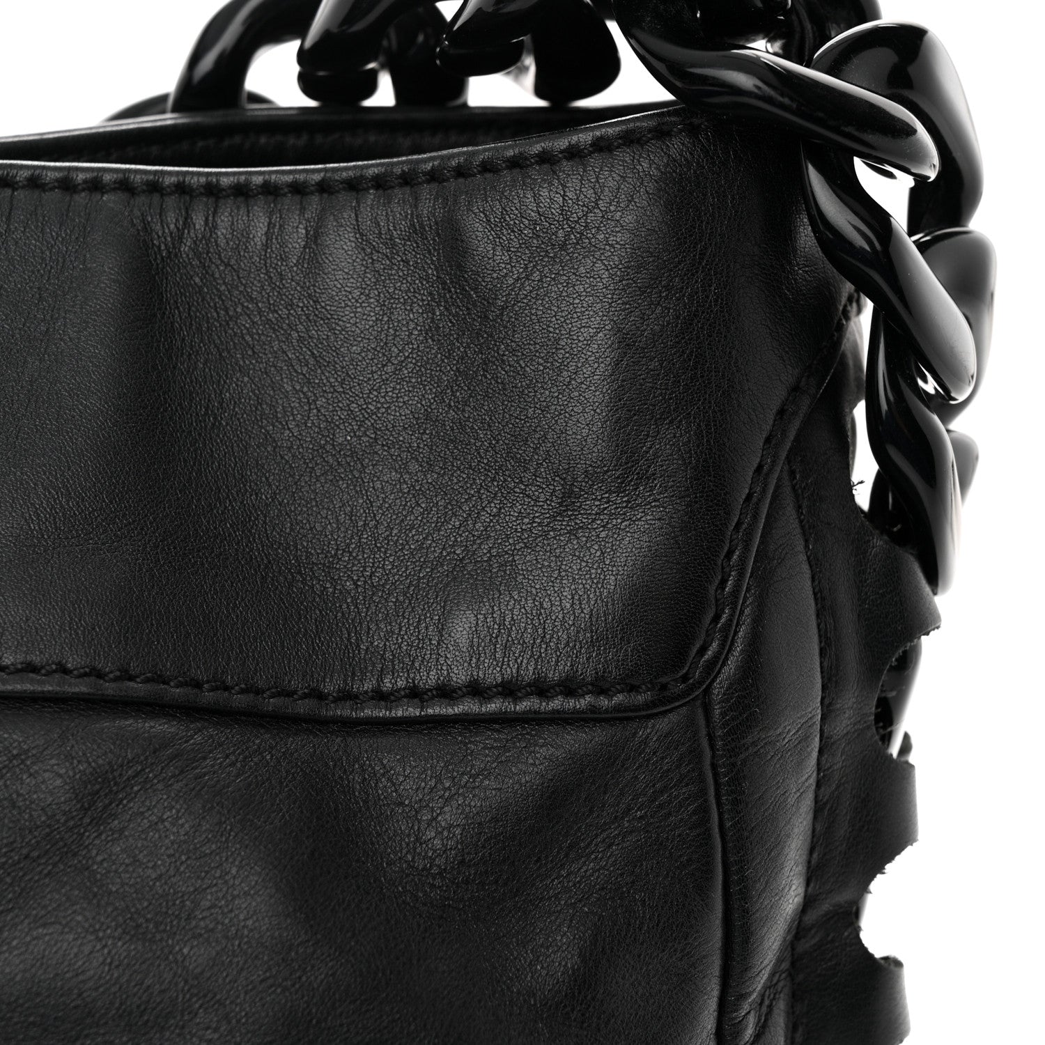 Chanel Calfskin Modern Chain Hobo Black 12 of 15