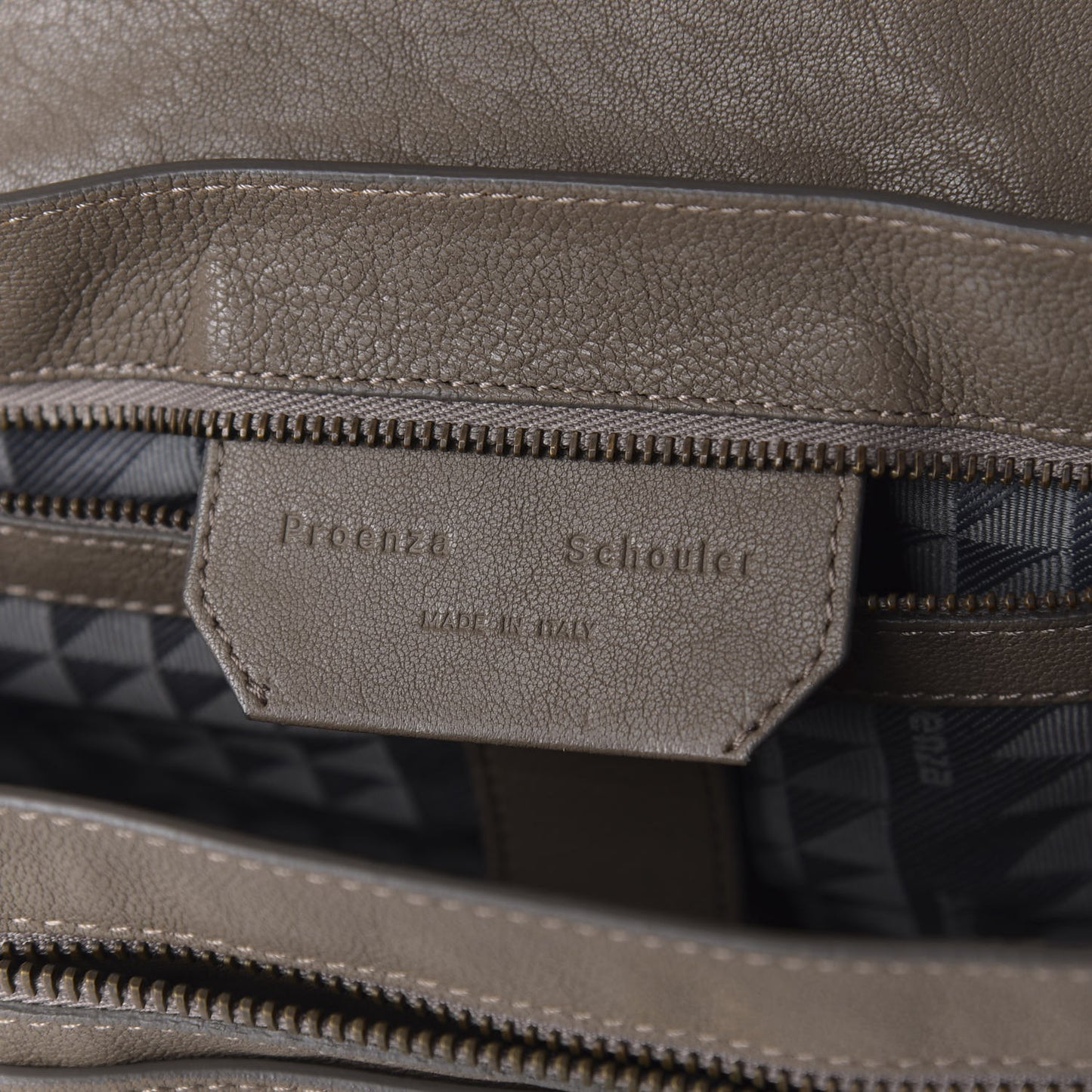 Lambskin Medium PS1 Satchel Smoke