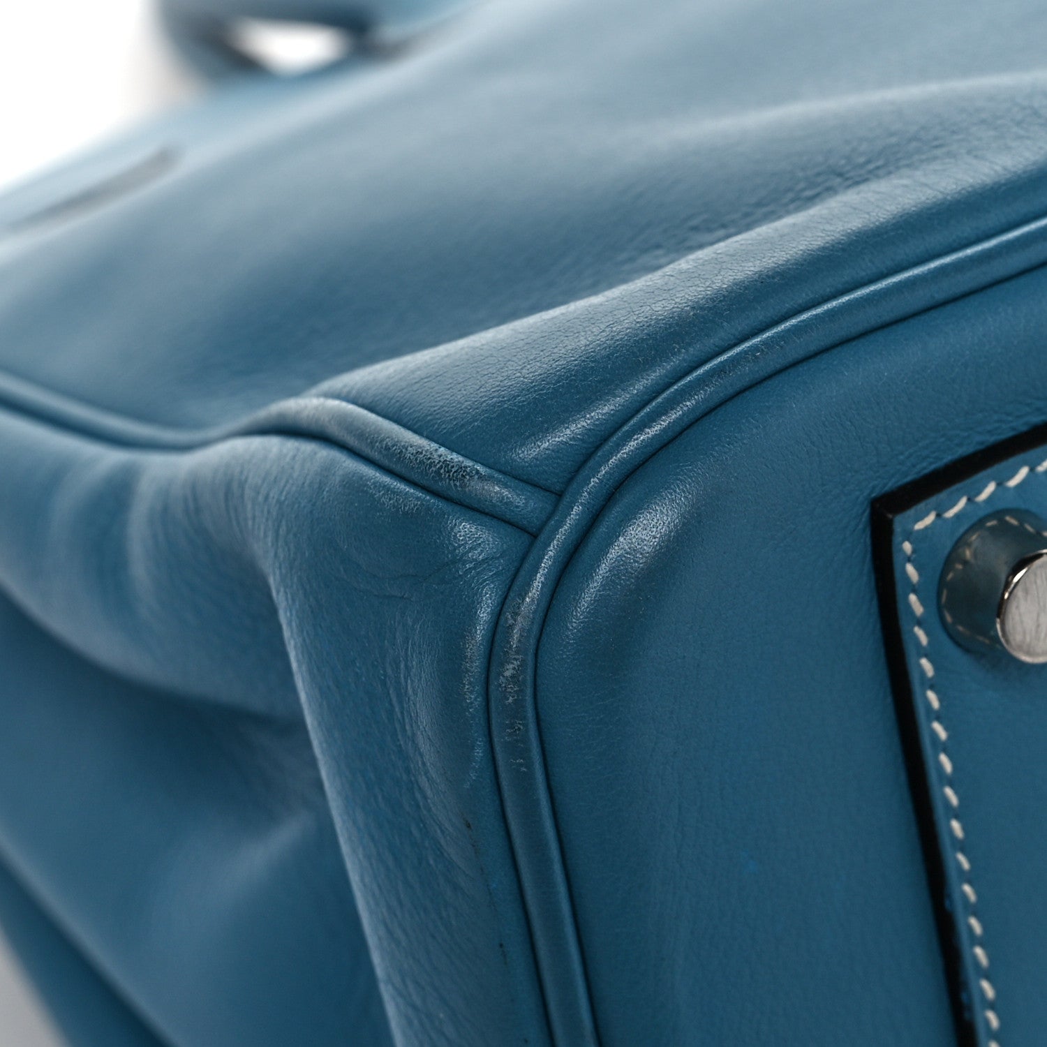 Hermes Swift Birkin 35 Blue Jean 10 of 16