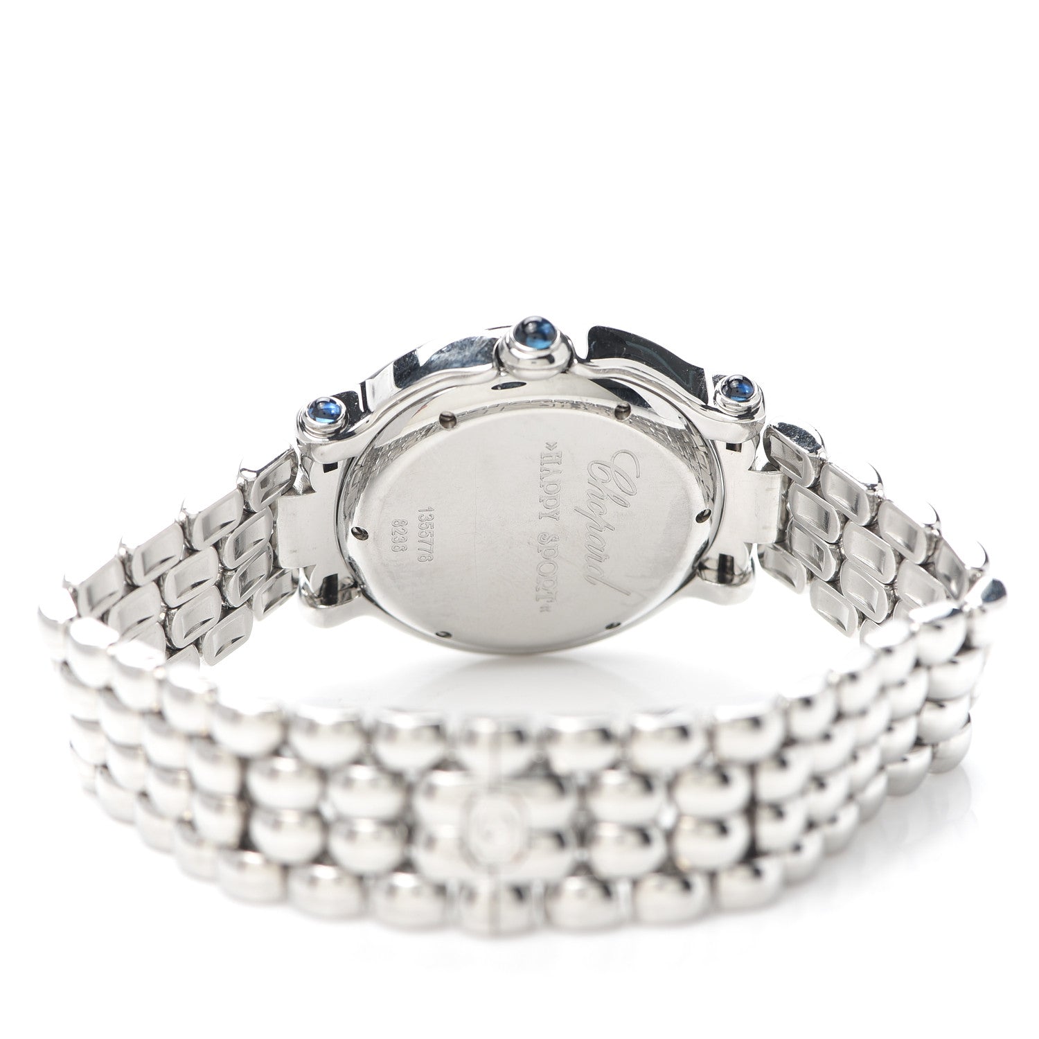 Chopard Stainless Steel 7 Diamond 32mm Happy Sport Quartz Watch 4 of 6
