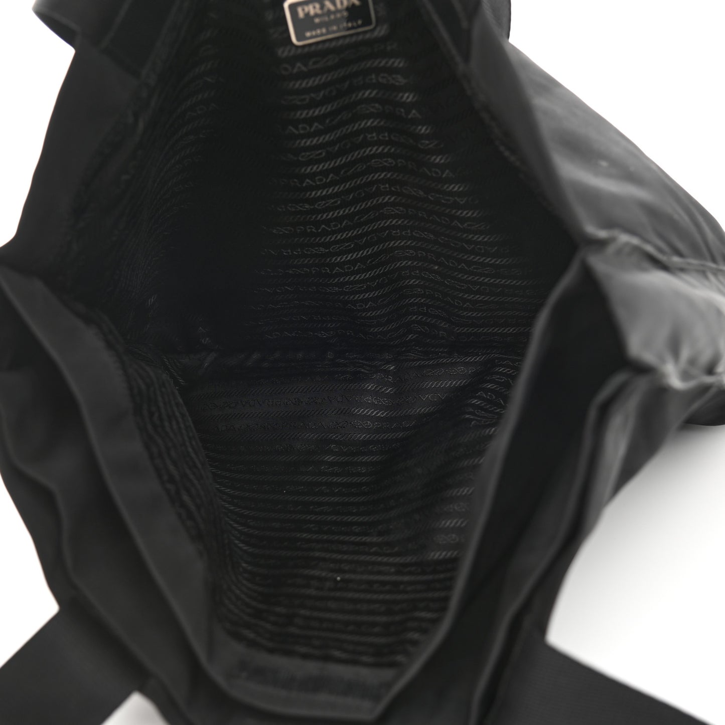 Nylon Vela Tote Black