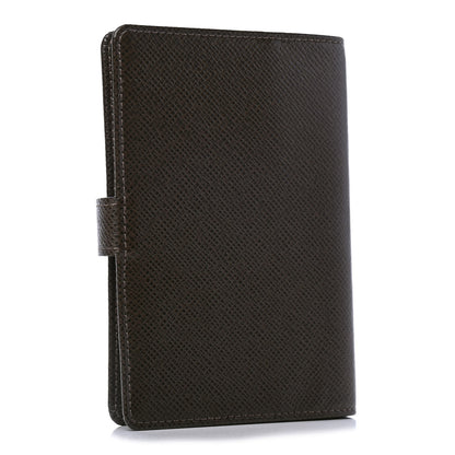 Louis Vuitton Taiga Small Ring Agenda Cover Grizzli 2 of 4