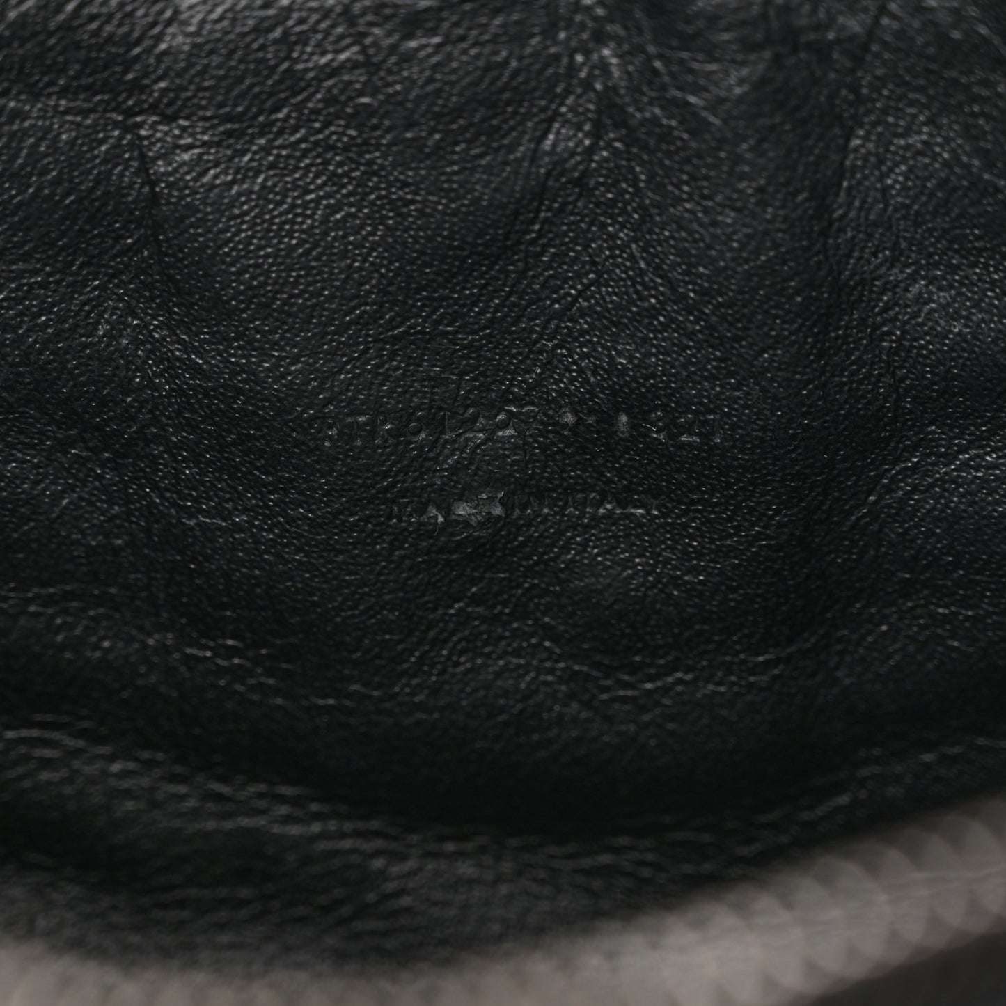 Grain De Poudre Matelasse Monochrome Monogram Mini Lou Camera Bag Black