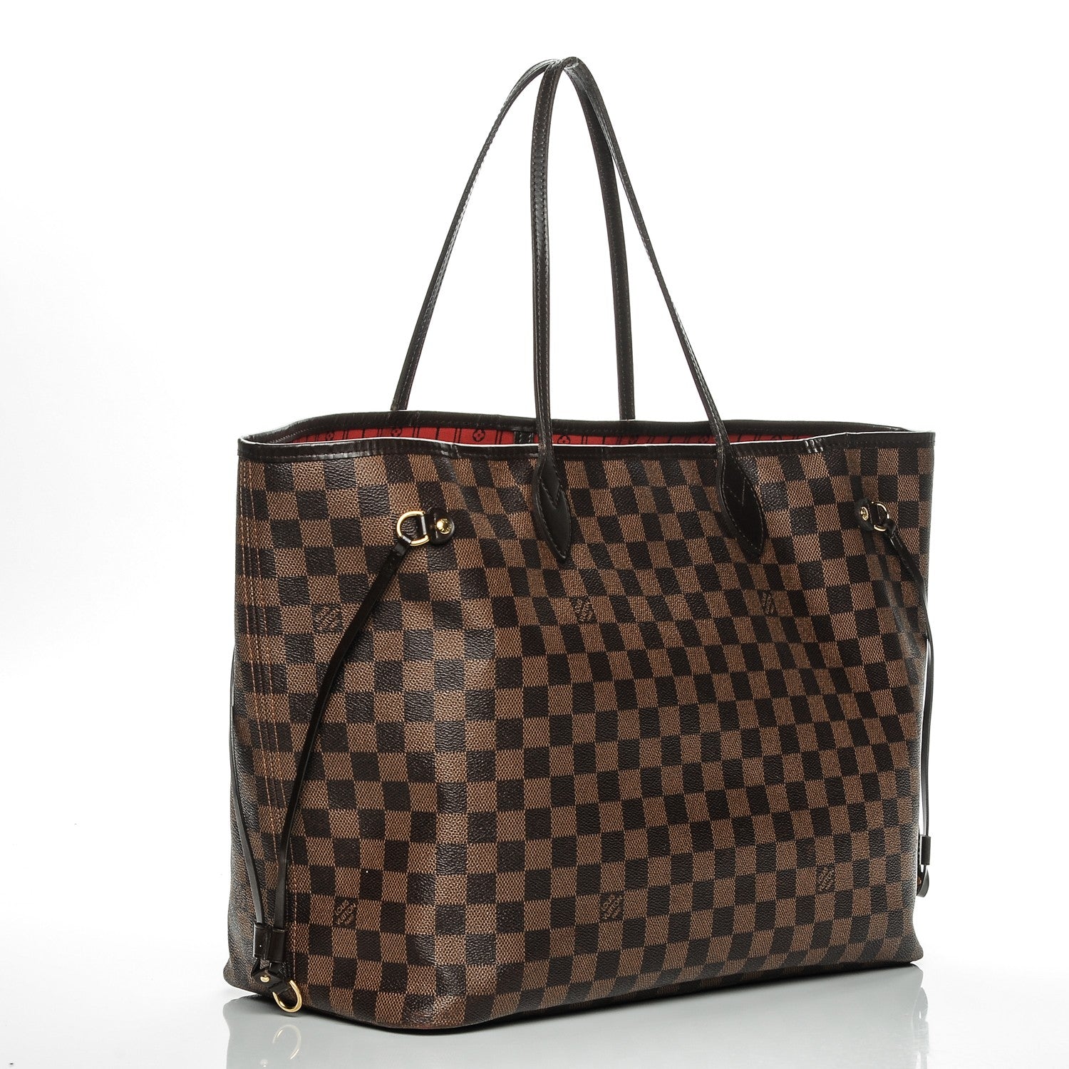 Louis Vuitton Damier Ebene Neverfull GM 3 of 15
