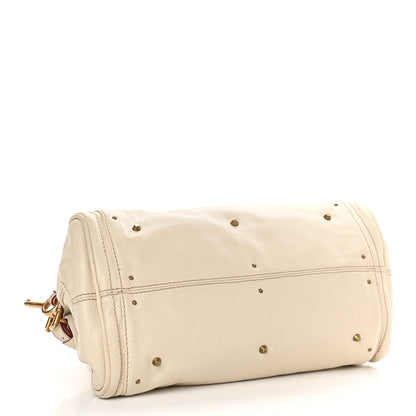 Chloe Calfskin Medium Paddington Satchel Off White 4 of 9