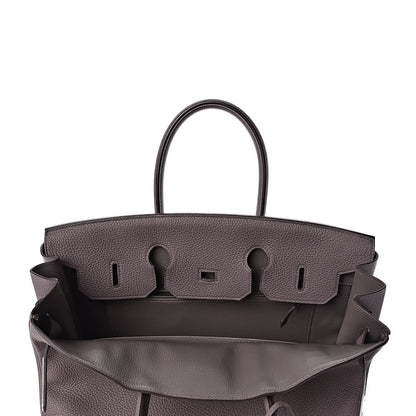 Hermes Togo Birkin 35 Etain 11 of 32