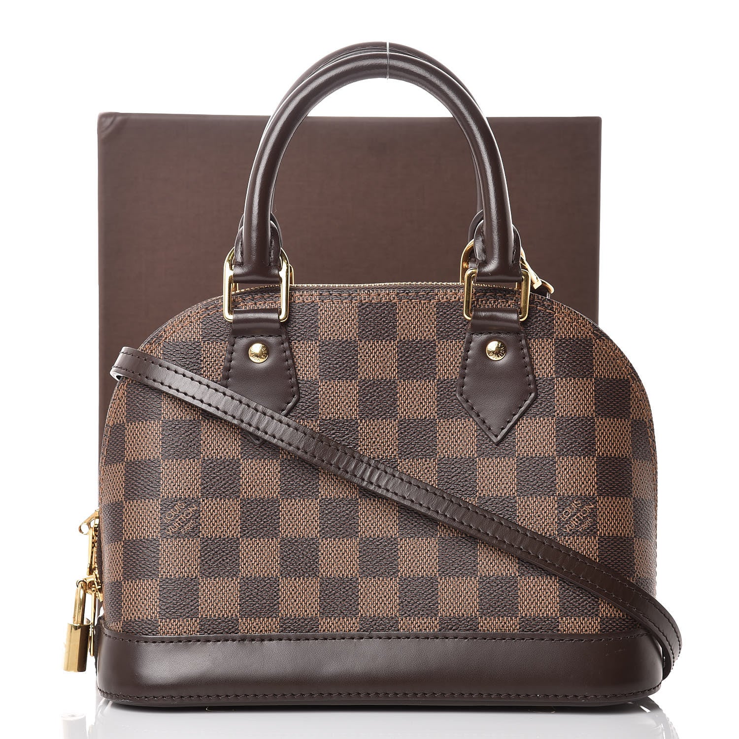 Louis Vuitton Damier Ebene Alma BB 14 of 14