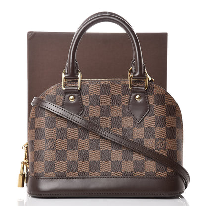 Louis Vuitton Damier Ebene Alma BB 14 of 14