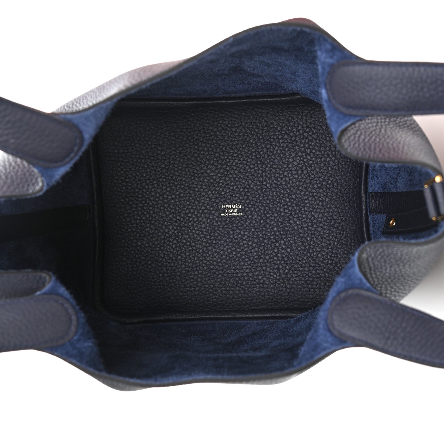 Taurillon Clemence Picotin Lock 22 MM Bleu Nuit