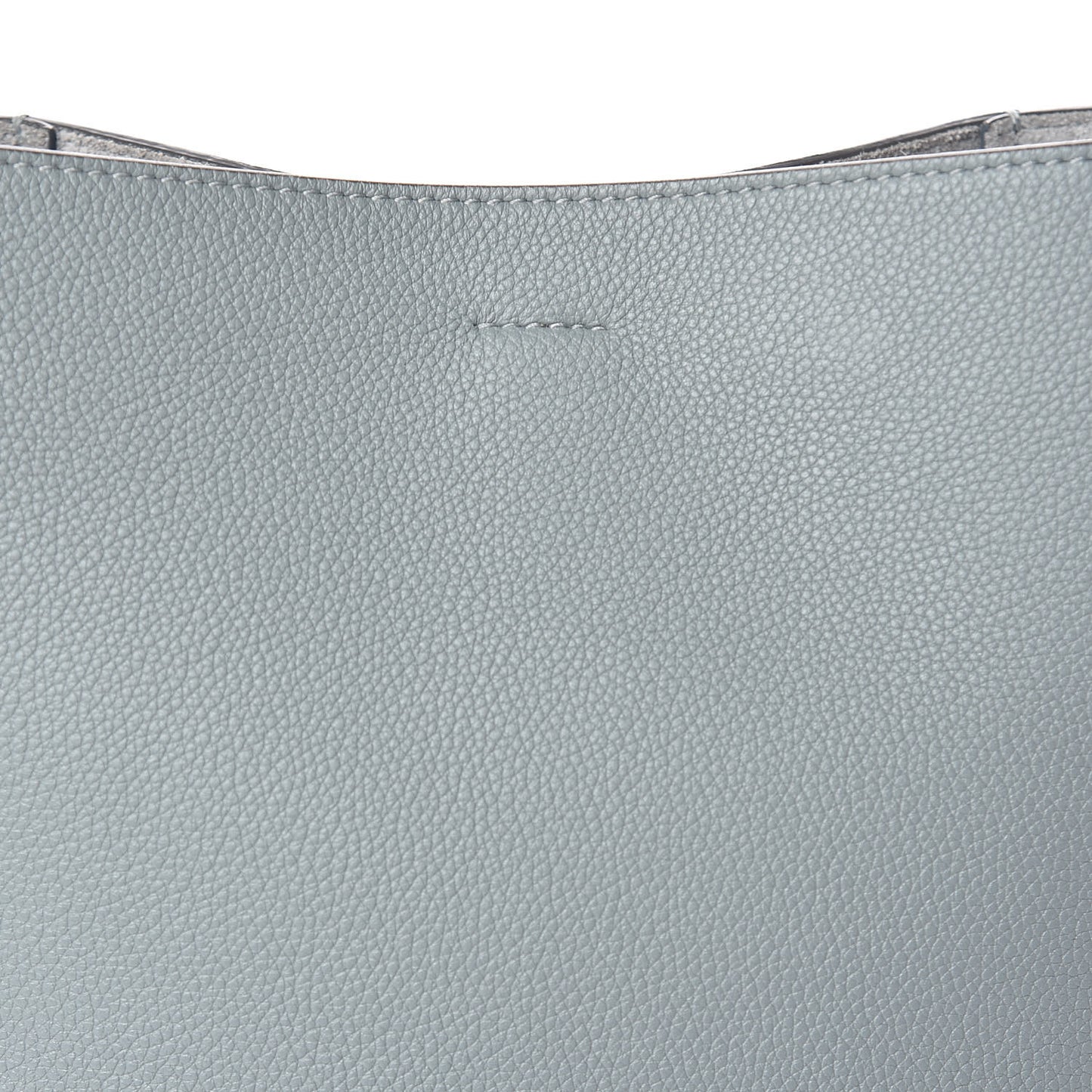 Soft Grained Calfskin Small Sangle Bucket Bag Storm