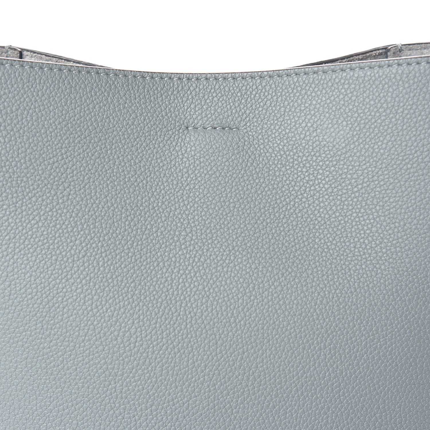 Celine Soft Grained Calfskin Small Sangle Bucket Bag Storm 9 of 13