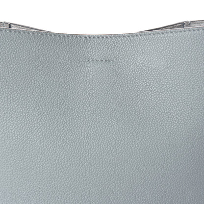 Celine Soft Grained Calfskin Small Sangle Bucket Bag Storm 9 of 13