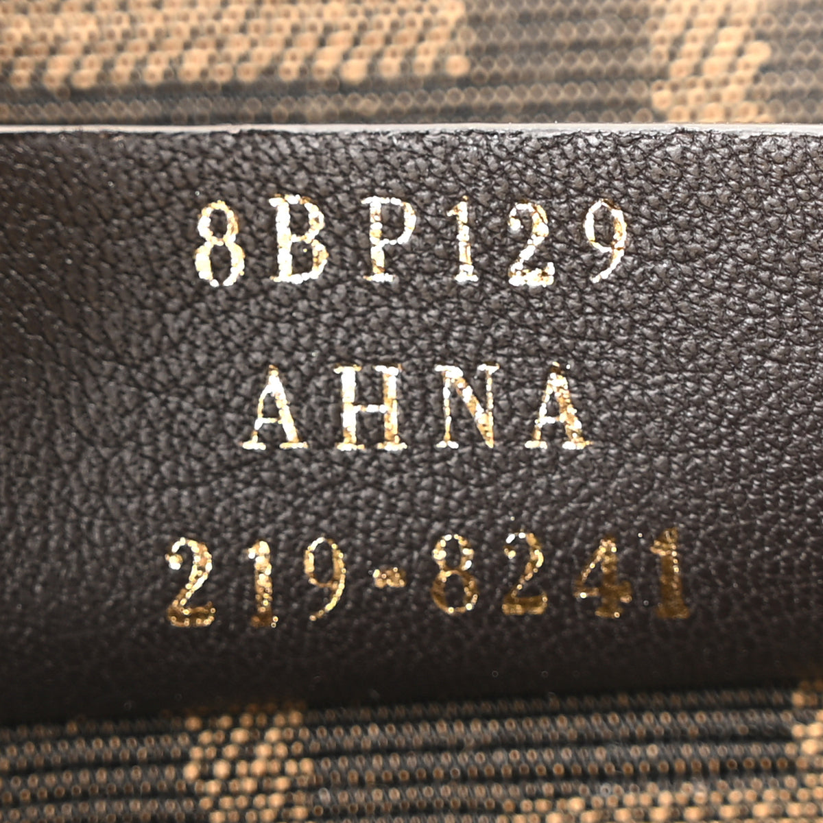 Shearling Small Fendi First Rosa Plaster