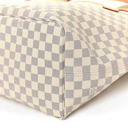 Louis Vuitton Damier Azur Neo Neverfull GM Rose Ballerine 10 of 10