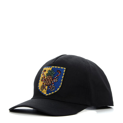 Gucci Canvas Embroidered New Baseball Hat XL Black 1 of 7