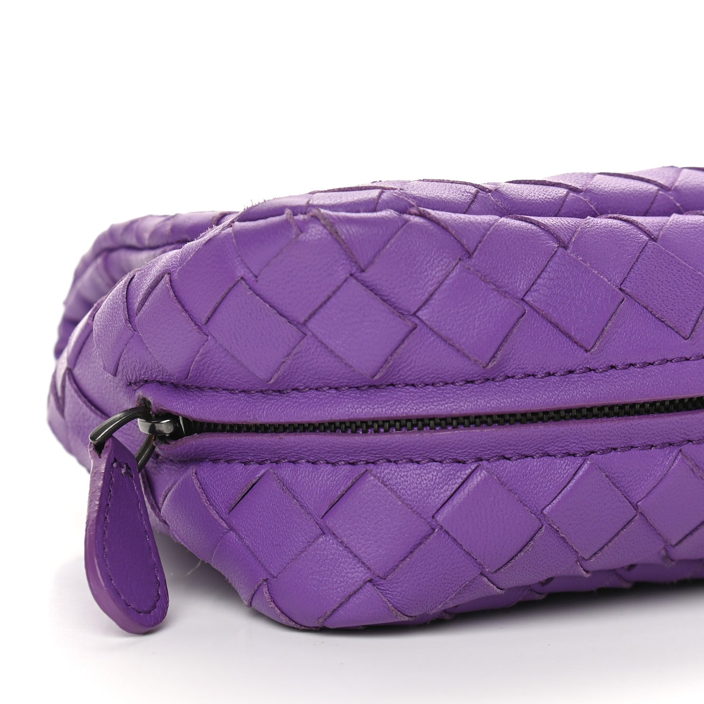 Nappa Intrecciato Mini Messenger Bag Byzantine