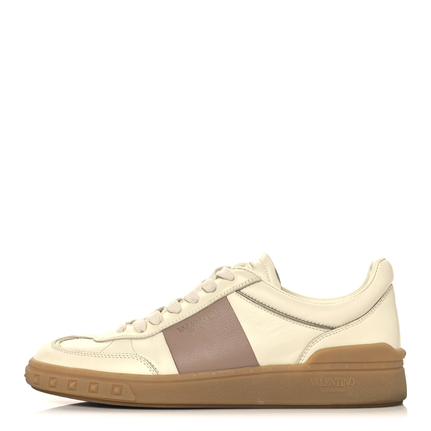 Calfskin Nappa Upvillage Sneakers 39 Ivory Rose Cannelle Skin Ambra