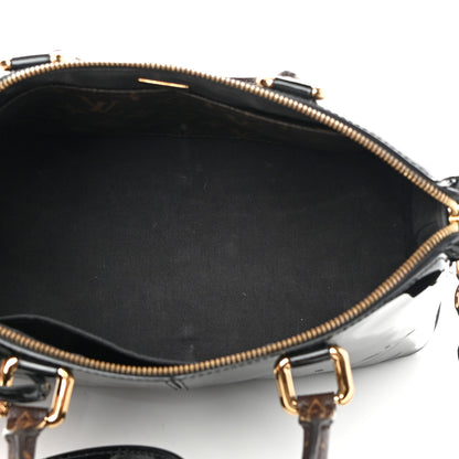 Louis Vuitton Patent Calfskin Miroir Tote Black 7 of 16