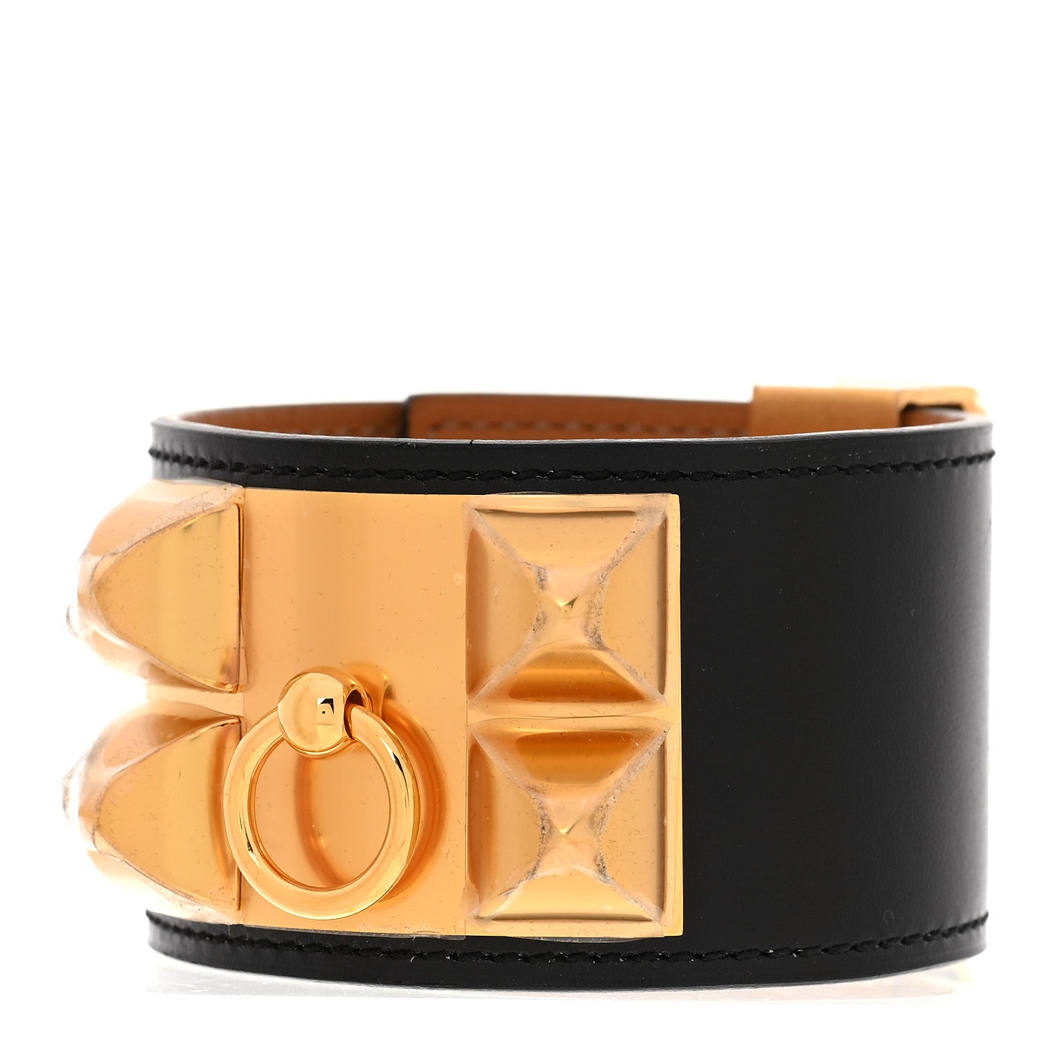 Hermes Box Collier De Chien CDC Bracelet T3 Black 1 of 6