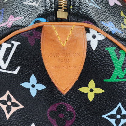 Louis Vuitton Monogram Multicolor Speedy 30 Black 7 of 8