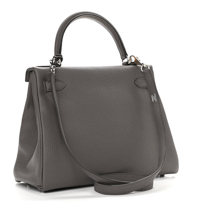 Hermes Togo Kelly Retourne 28 Etain 3 of 10