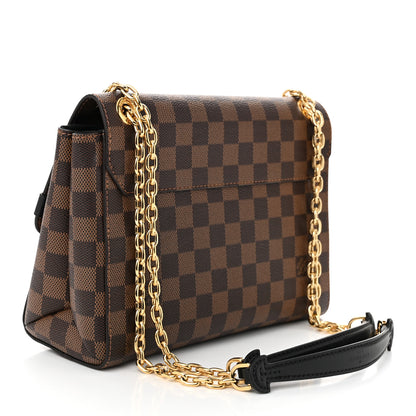 Louis Vuitton Damier Ebene Vavin PM Black 3 of 9