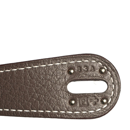 Hermes Taurillon Clemence Lindy 34 Etoupe 7 of 10