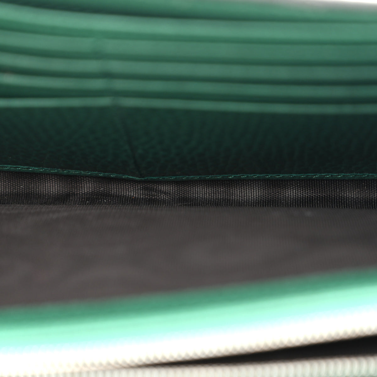 Gucci Calfskin Mini Dionysus Chain Wallet Emerald 6 of 11
