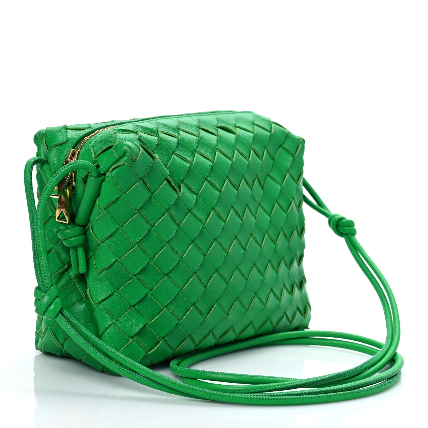 Bottega Veneta Nappa Intrecciato Small Loop Camera Bag Parakeet 2 of 7