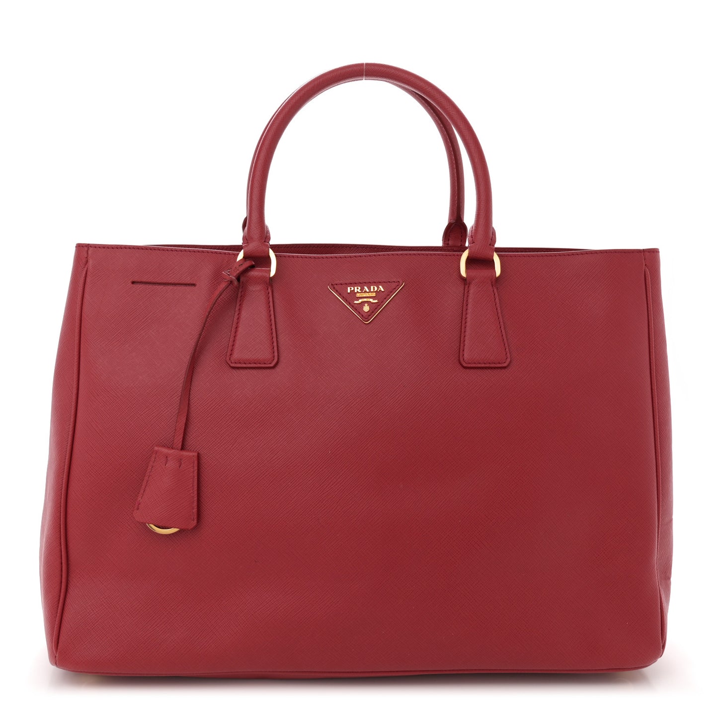 Saffiano Lux Large Tote Fuoco