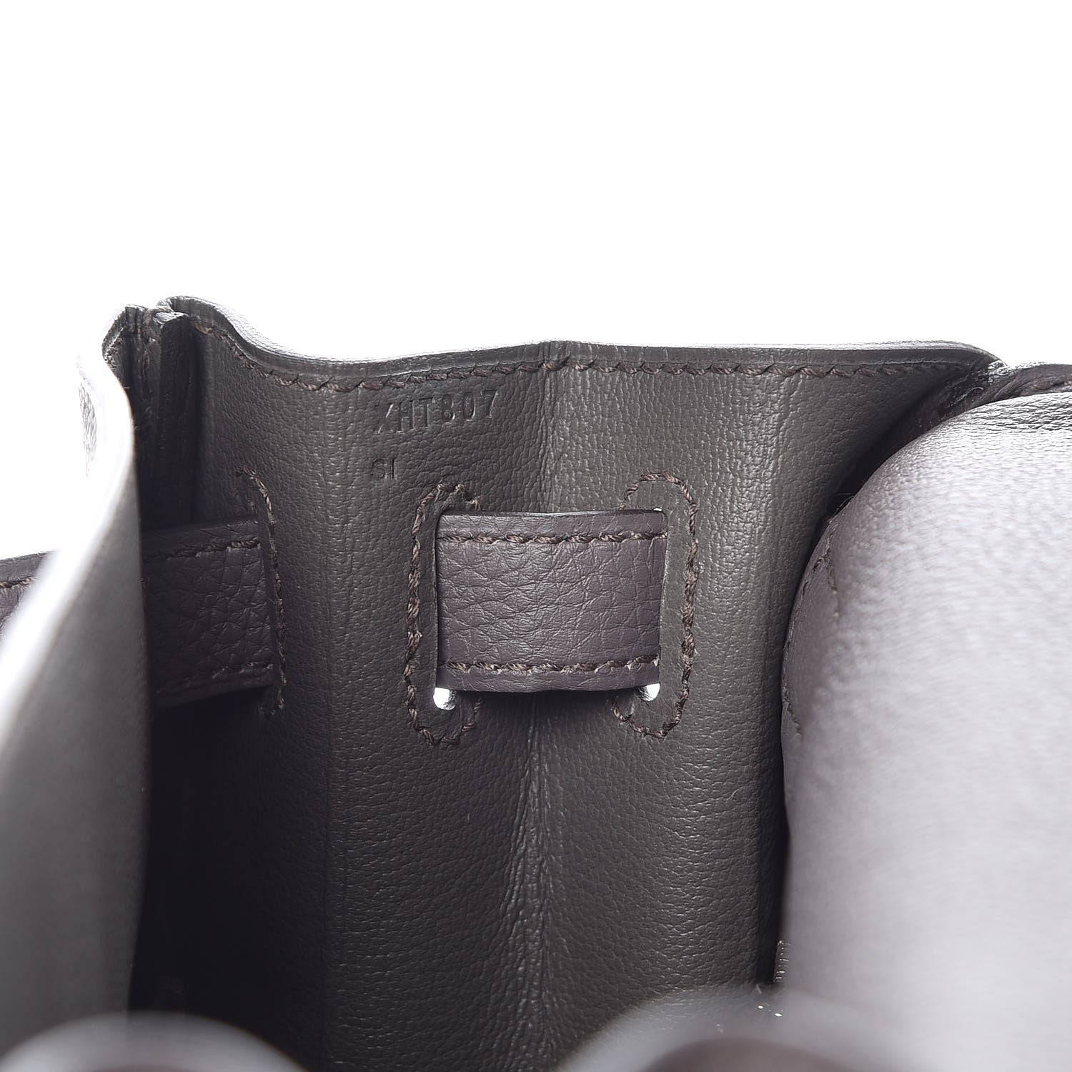 Hermes Togo Kelly Retourne 28 Etain 17 of 34