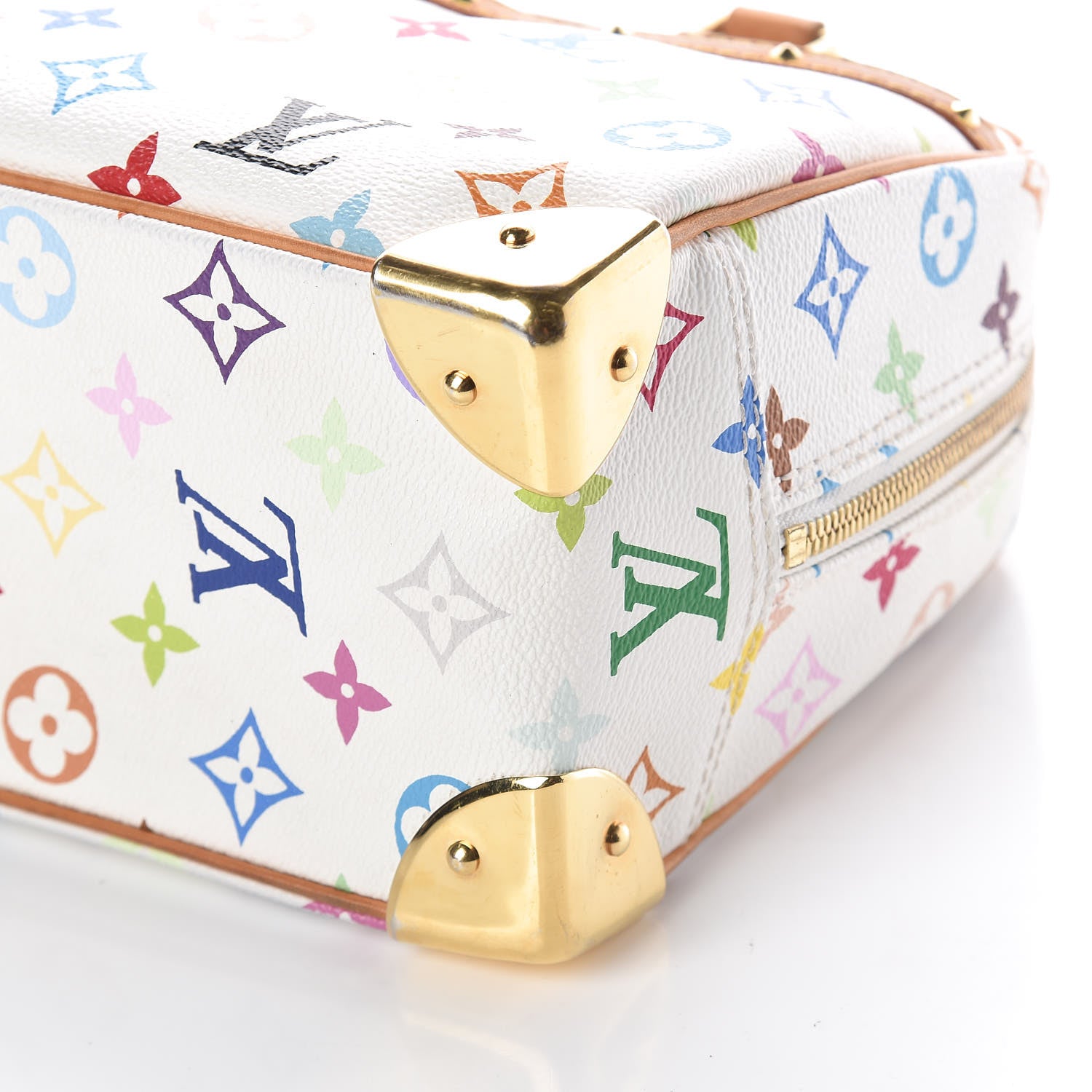 Louis Vuitton Monogram Multicolor Trouville White 10 of 13